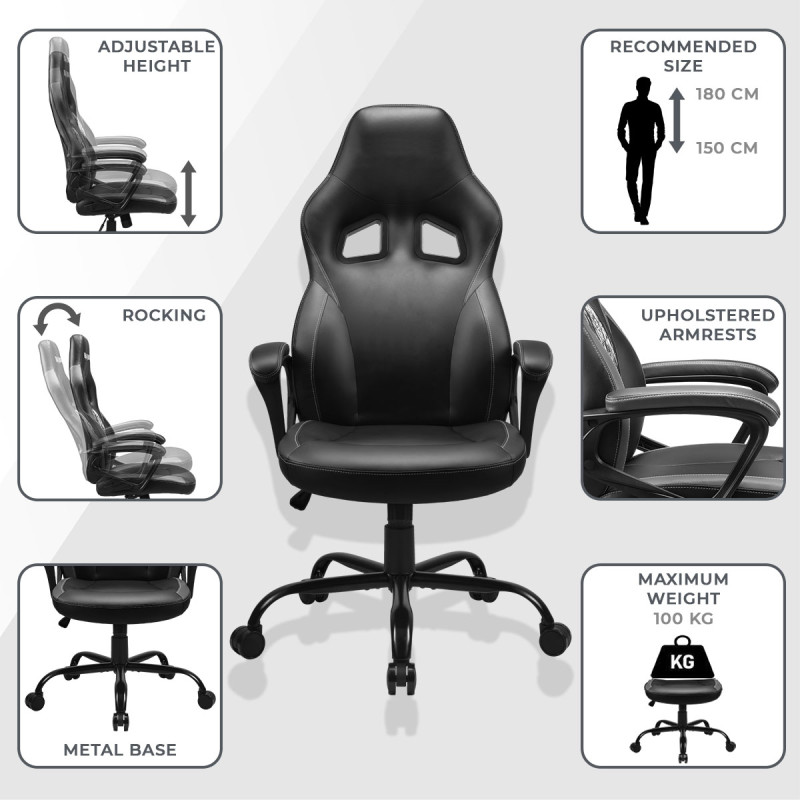 Superman Gamer Schreibtischstuhl | Subsonic