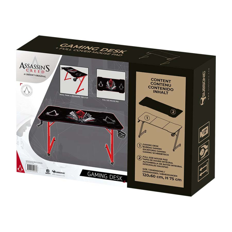Bureau gaming Assassin's Creed | Subsonic