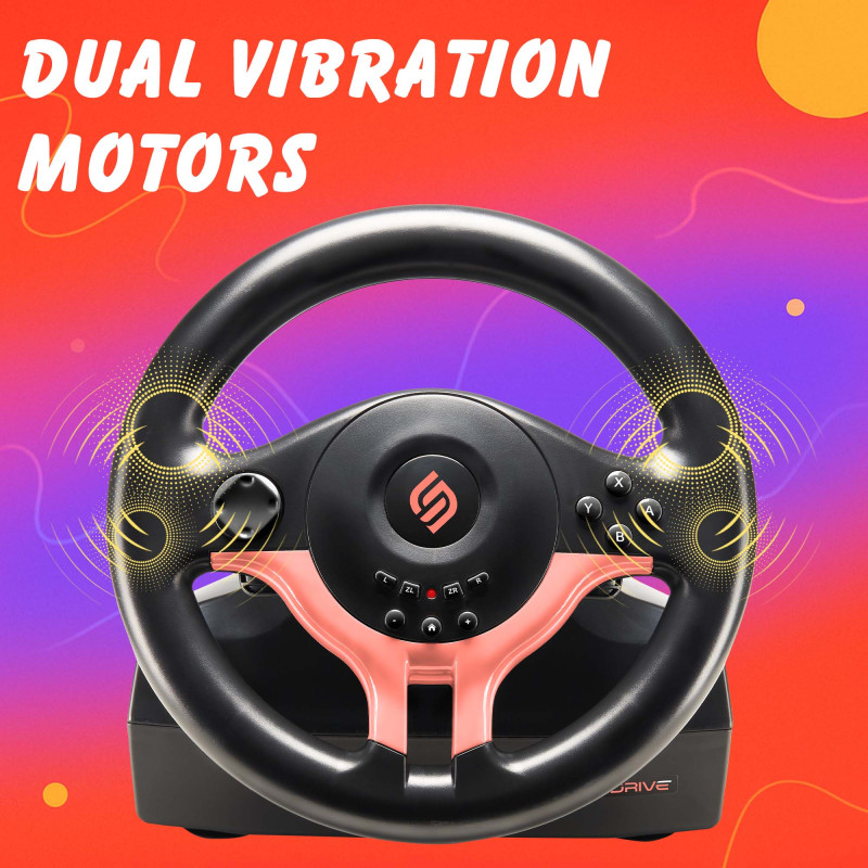 SV250-S | Volant Switch 2 & Switch - Rouge | Subsonic