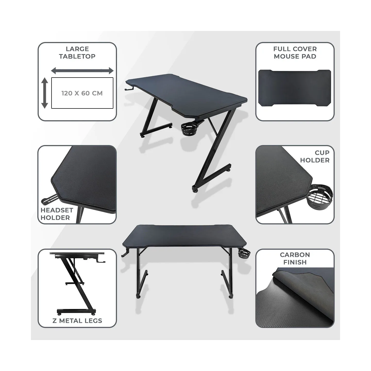 Batman Gaming-Schreibtisch