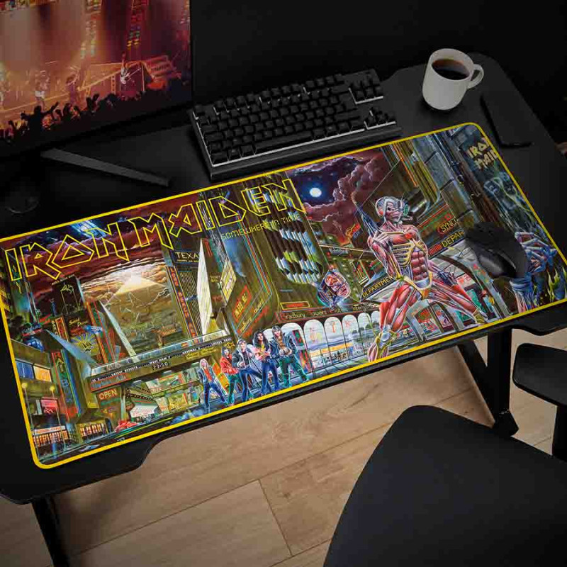 XXL Mouse Pad Iron Maiden - Somewhere In Time | Subsonic
