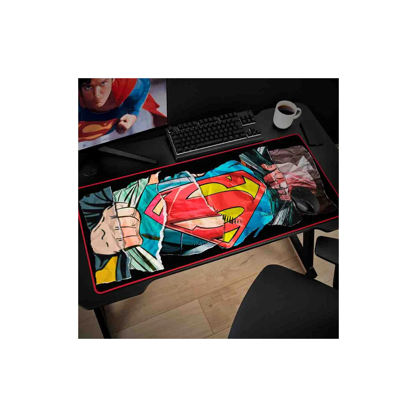 Tapis de souris XXL Superman's Chest | Subsonic