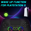 Manette PS5 sans fil LED - Noire | Subsonic