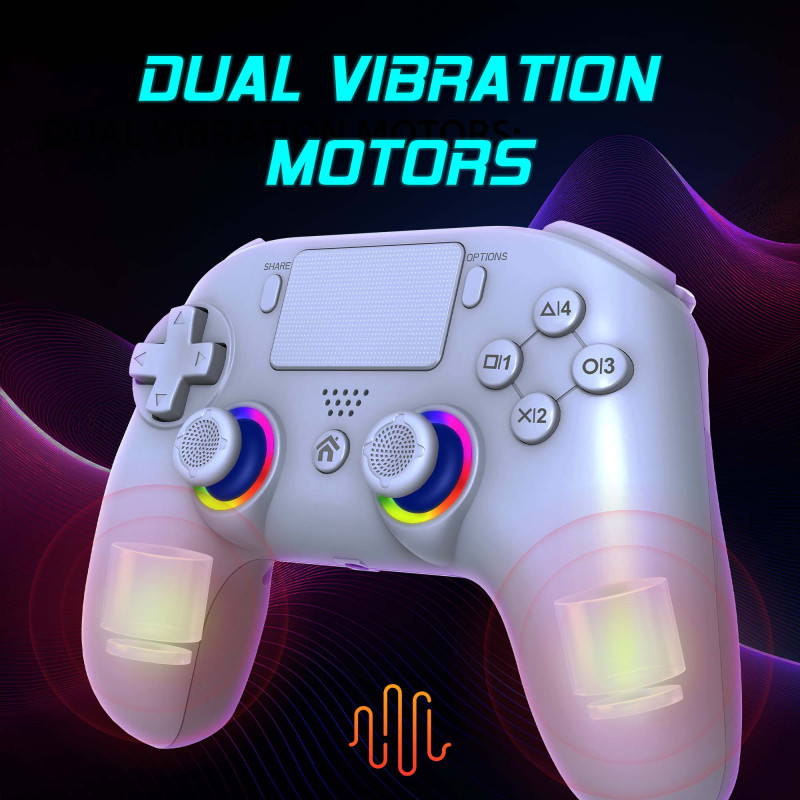 Kabelloser PS5 LED-Controller - Weiß | Subsonic
