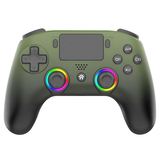 Manette PS5 sans fil LED - Verte | Subsonic