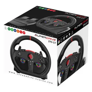 Superdrive-Lenkrad PS4, Xbox, Switch 2, Switch - 270 GT | Subsonic