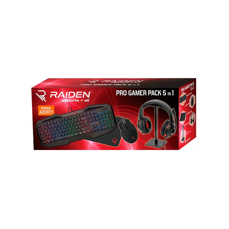 Complete gamer accessories pack for PC