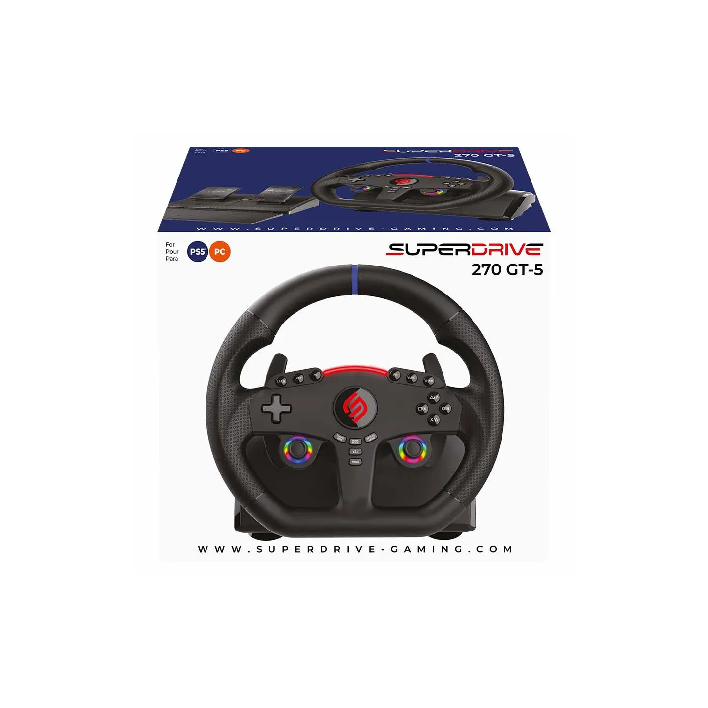 270 GT5 | Volant PS5 et PC | Subsonic