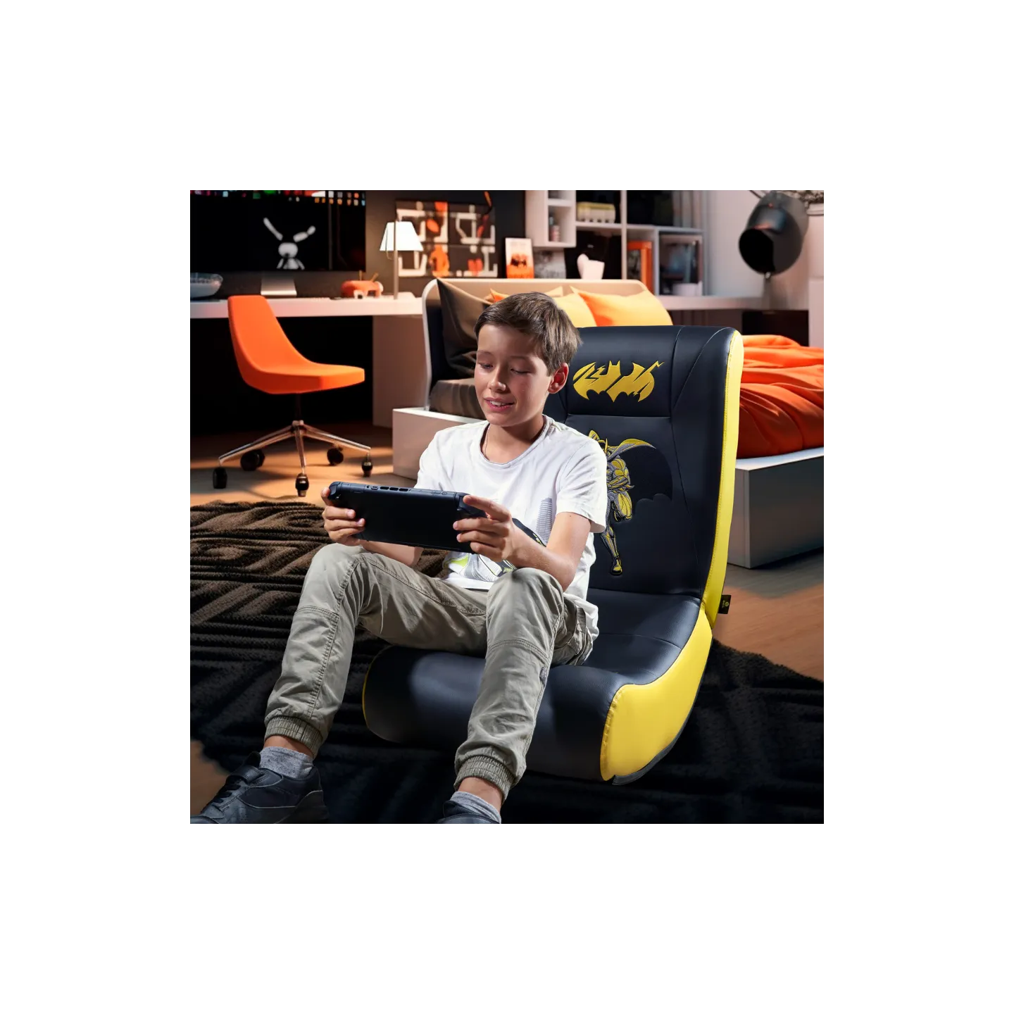 Silla mecedora para juegos Batman | Subsonic