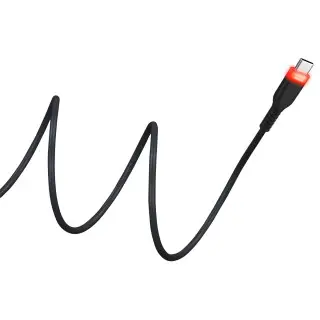 Anti-knots charging cable for PS5 and Xbox Serie X controllers.