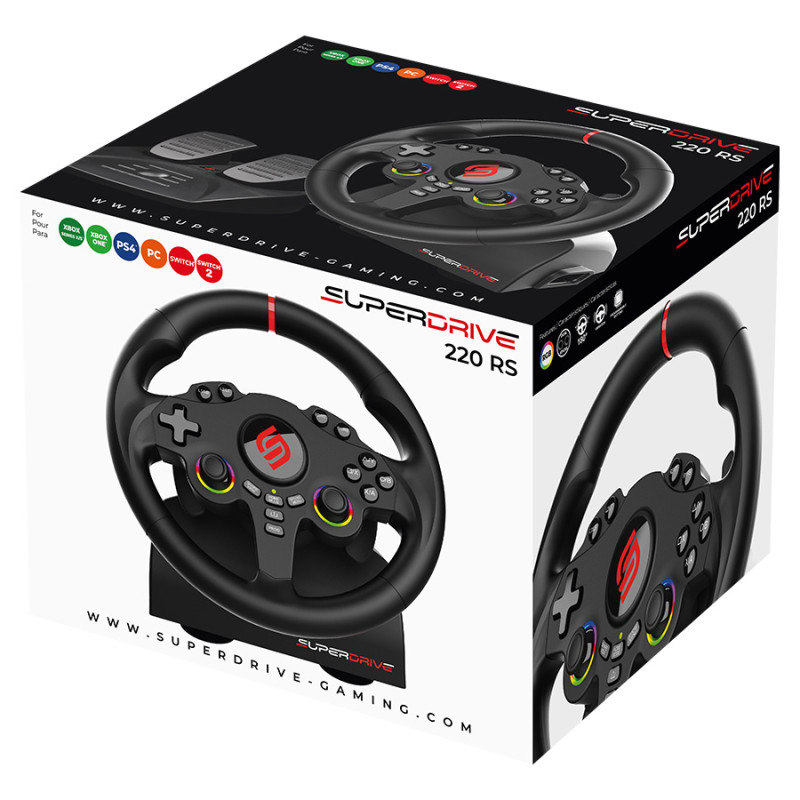 220 RS | PS4, Xbox, Switch 2, Switch steering wheel