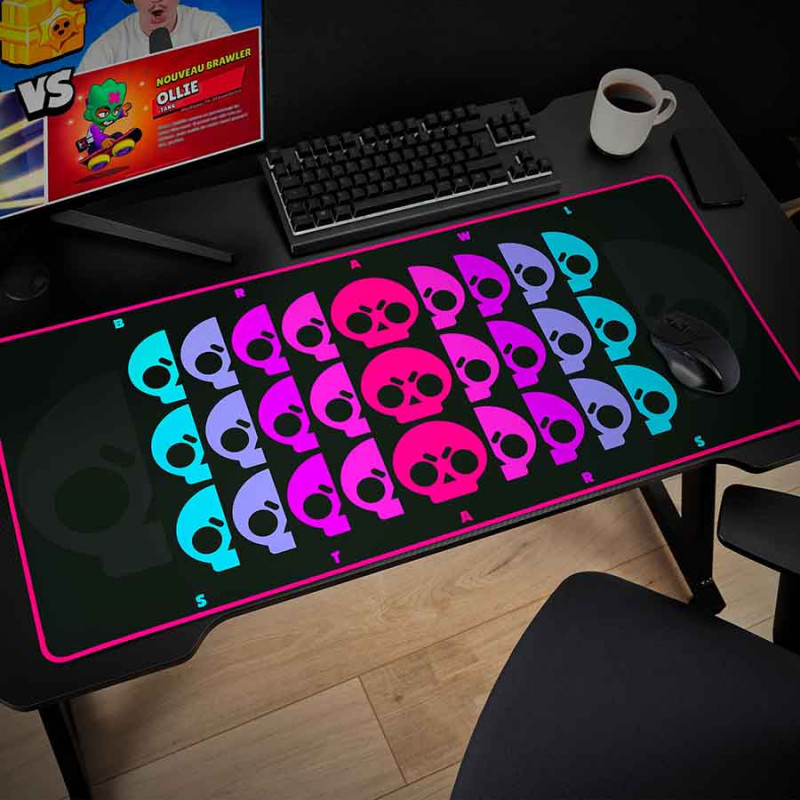 Tapis de souris XXL Brawl Stars Skull Repeater| Subsonic