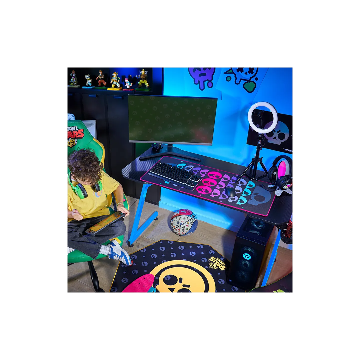 Tapis de souris XXL Brawl Stars Skull Repeater| Subsonic
