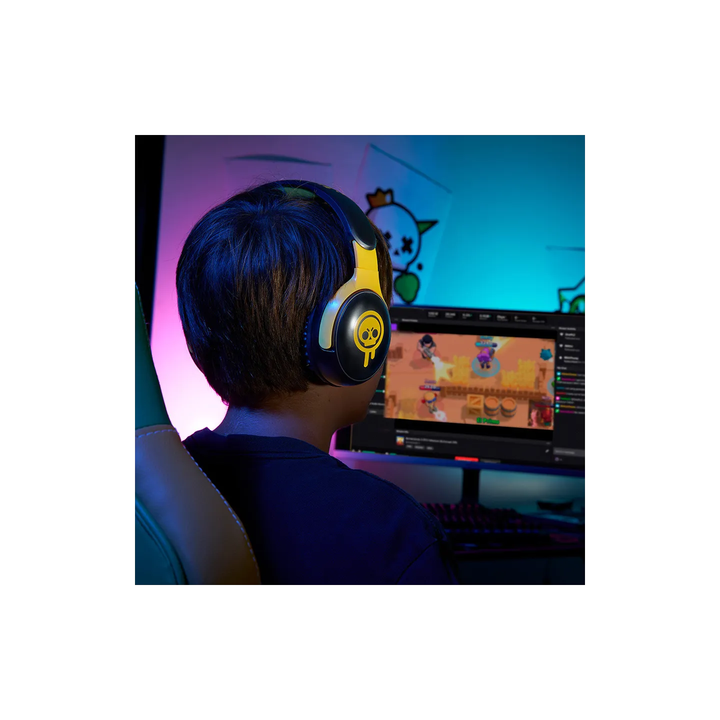 Gaming-Audio-Kopfhörer Brawl Stars Drippy Skull