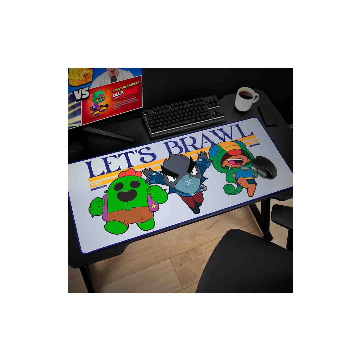 Alfombrilla de ratón XXL Brawl Stars Legendario| Subsonic