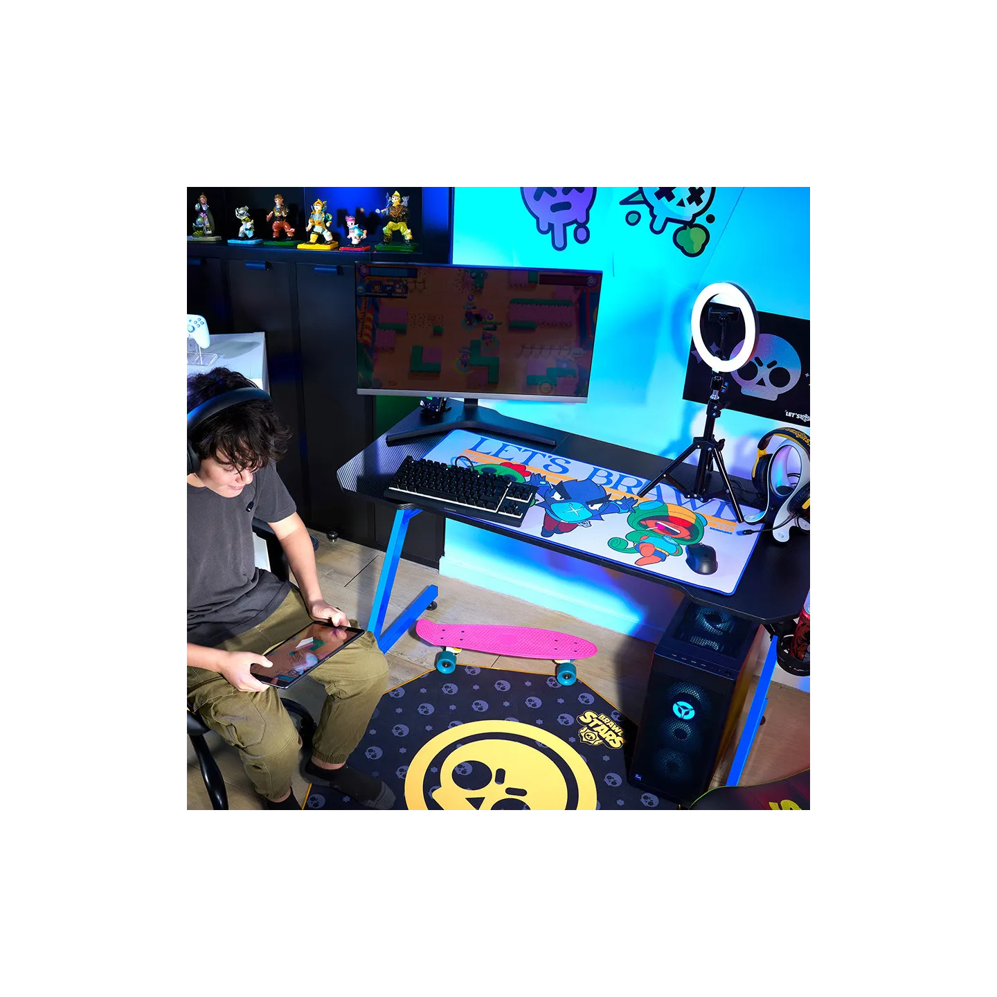 Alfombrilla de ratón XXL Brawl Stars Legendario| Subsonic