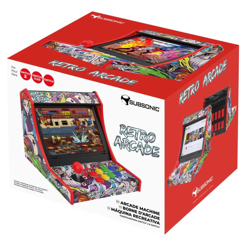 Retro arcade machine for Switch | Subsonic