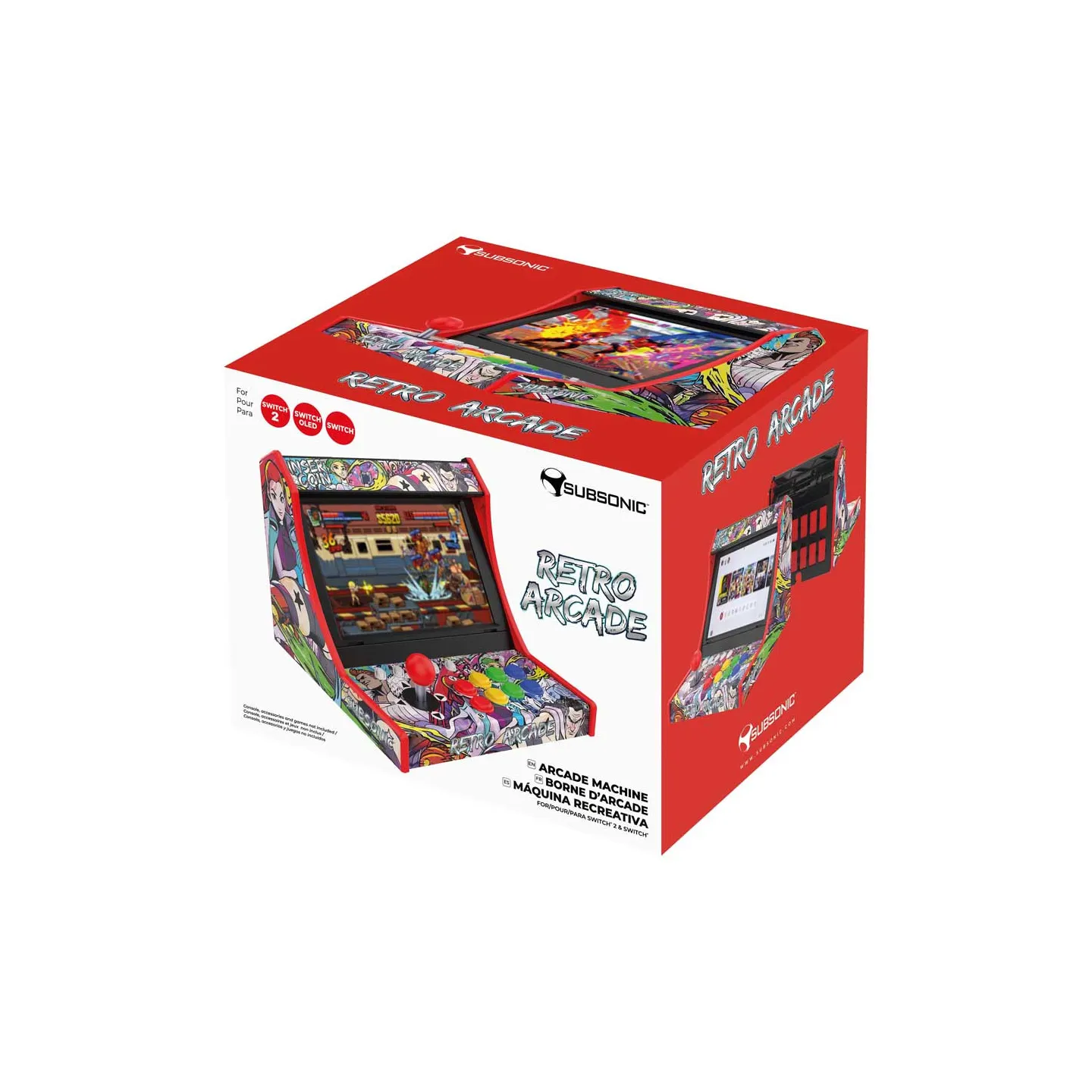 Retro-Arcade-Handheld für Switch | Subsonic