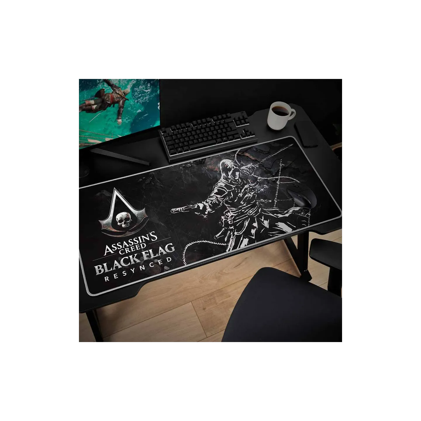 XXL mouse pad AC Black Flag| Subsonic