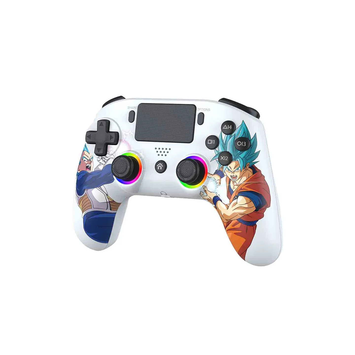 Wireless LED PS5 Controller Dragon Ball - White | Subsonic