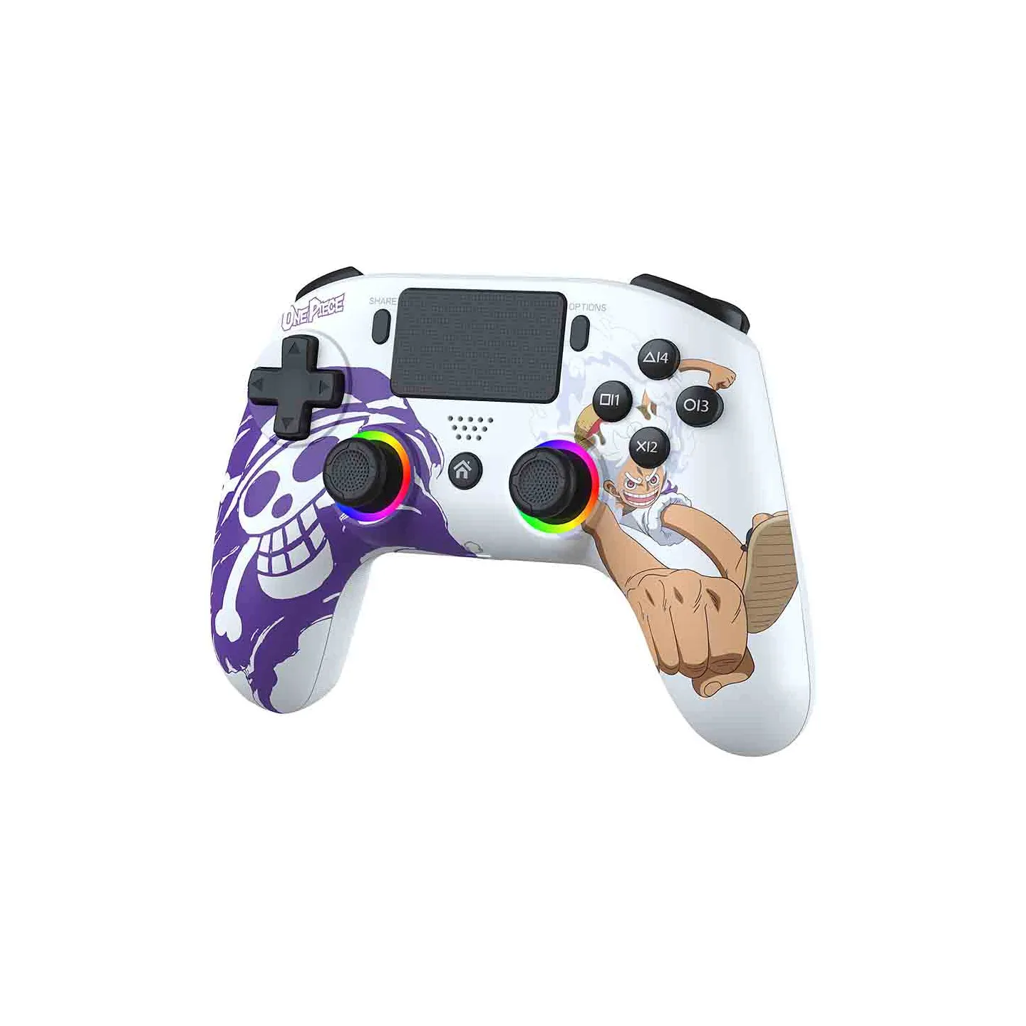 Mando inalámbrico PS5 con LED One Piece - Blanco | Subsonic