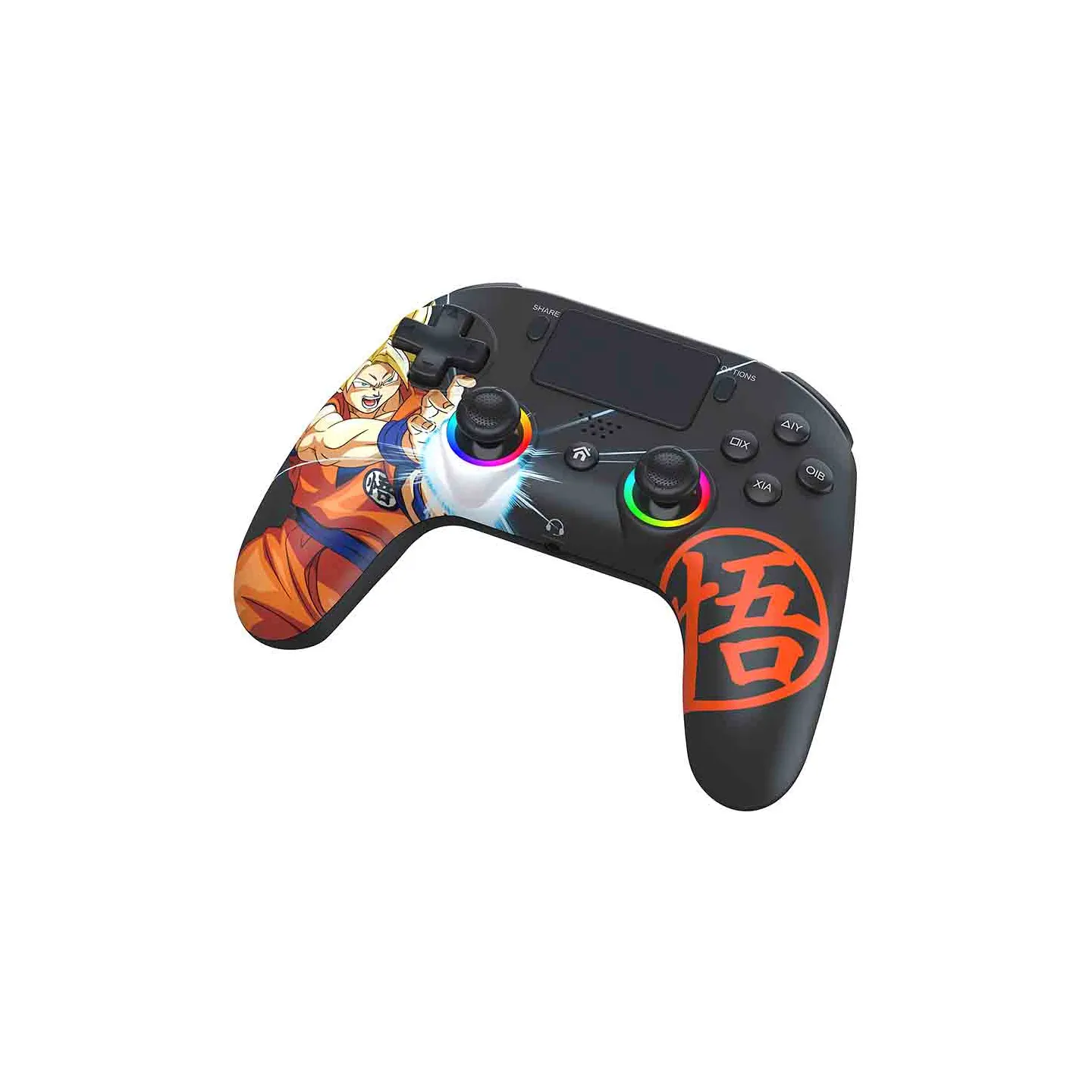 Kabelloser PS4 Controller mit LED Dragon Ball | Subsonic
