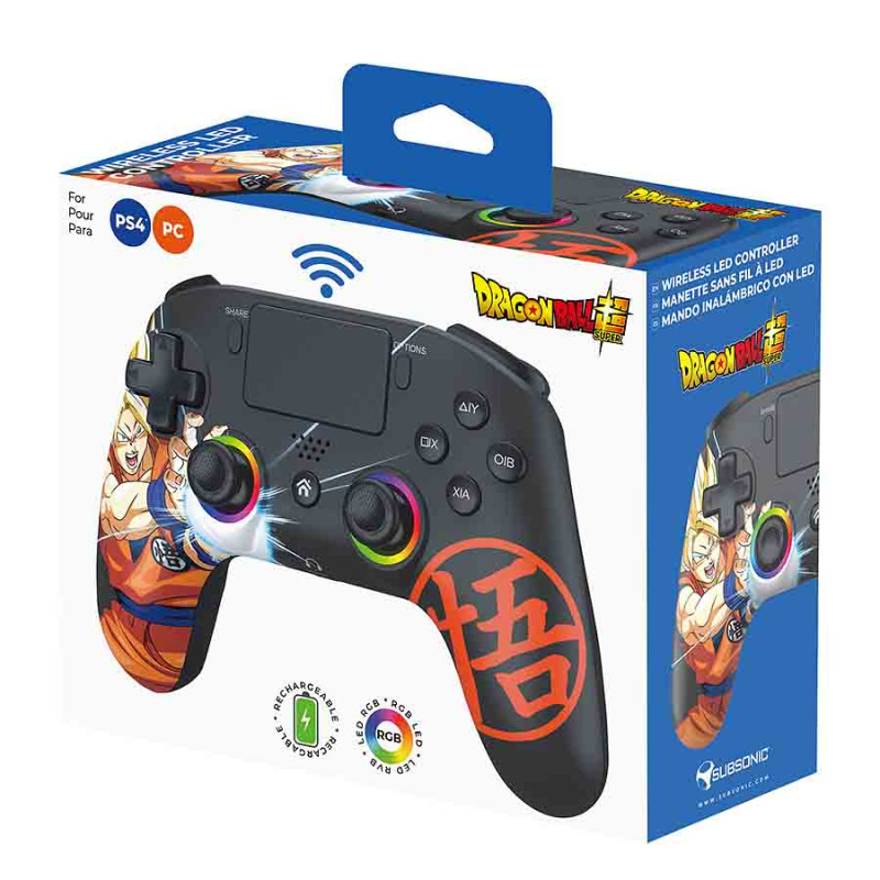 Manette PS4 Dragon Ball | Subsonic