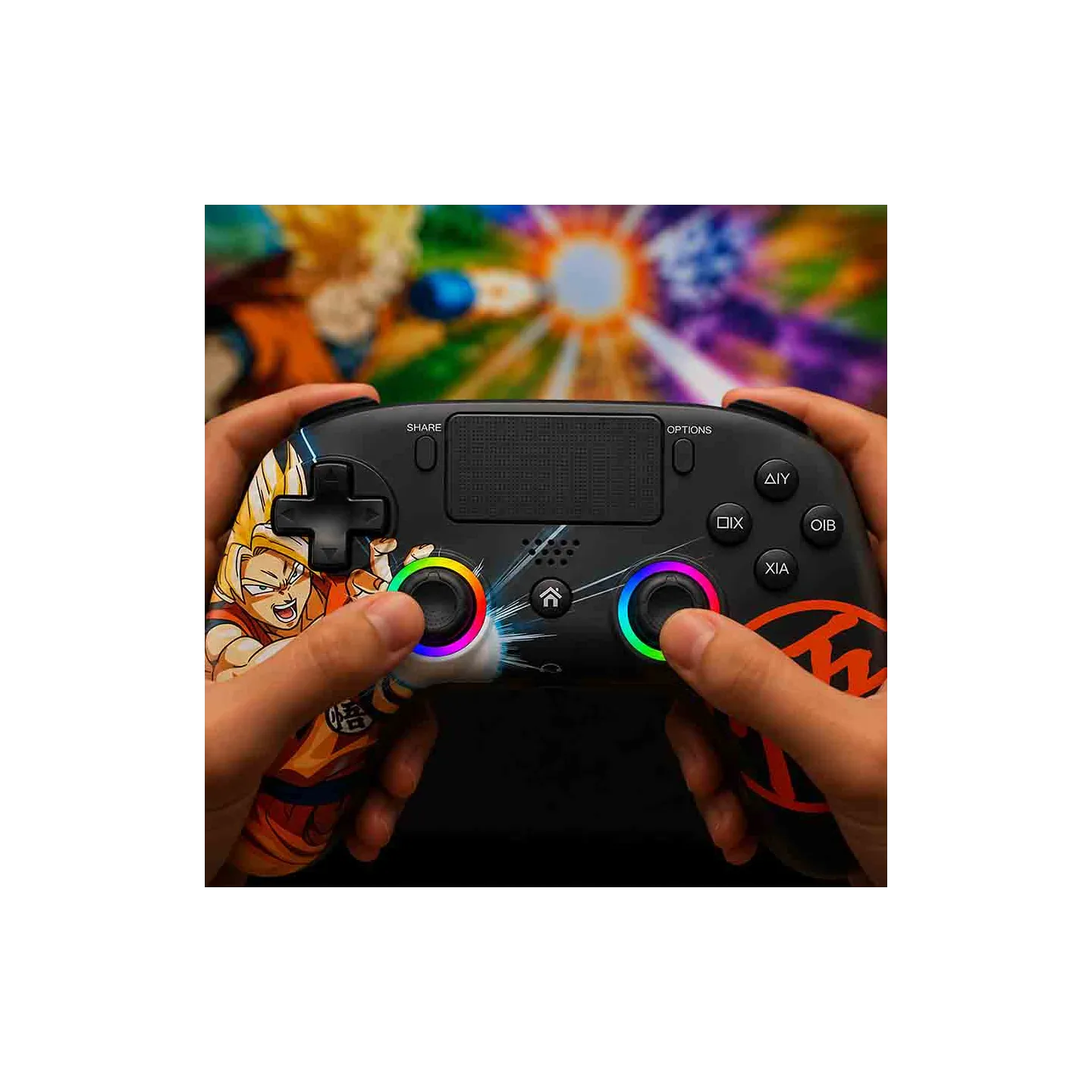Mando inalámbrico PS4 con LED Dragon Ball | Subsonic