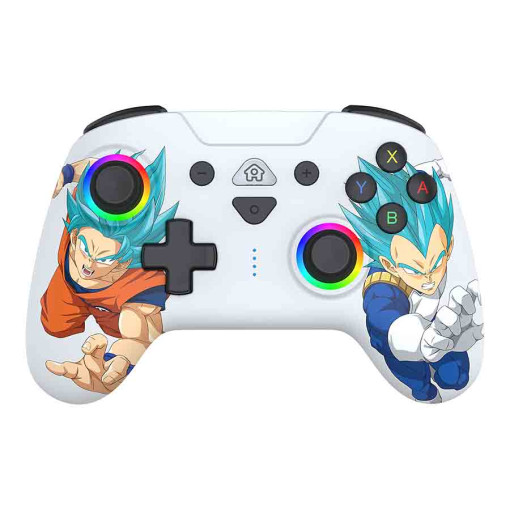 Manette Switch sans fil LED - Dragon ball blanche | Subsonic