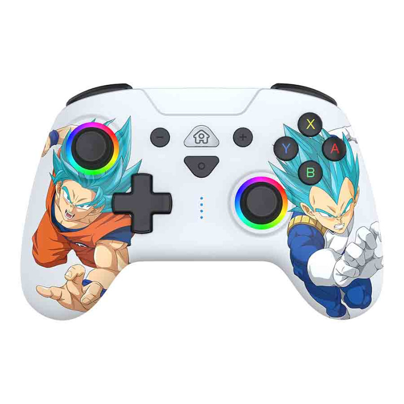 Manette Switch sans fil LED - Dragon ball blanche | Subsonic