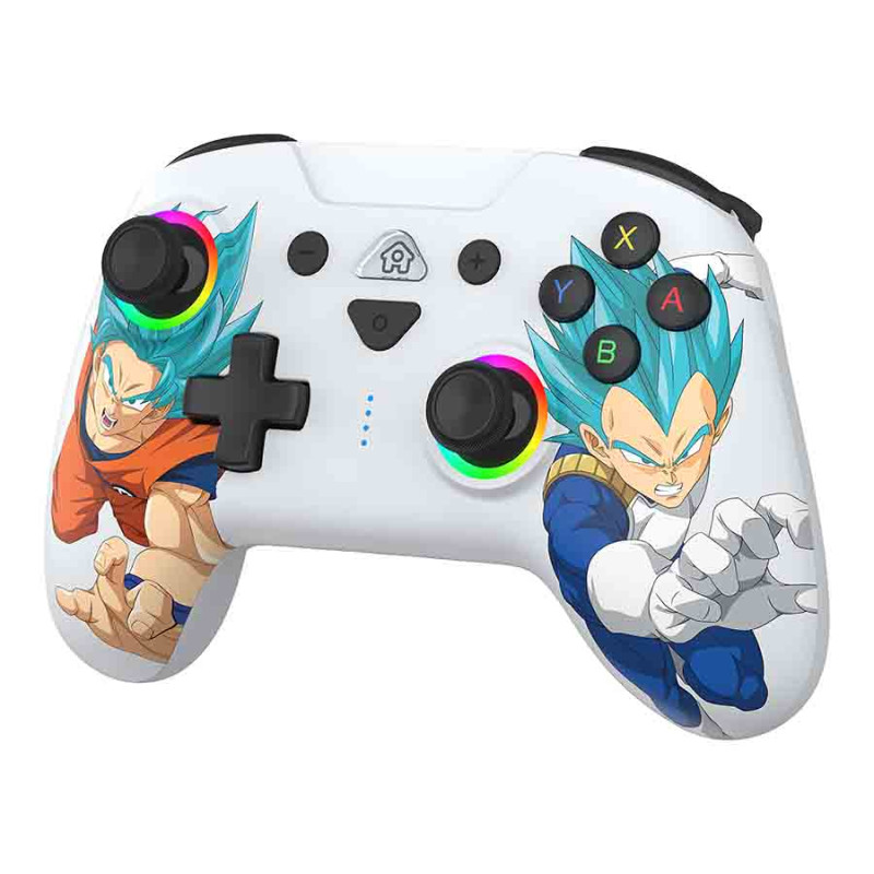 Manette Switch sans fil LED - Dragon ball blanche | Subsonic