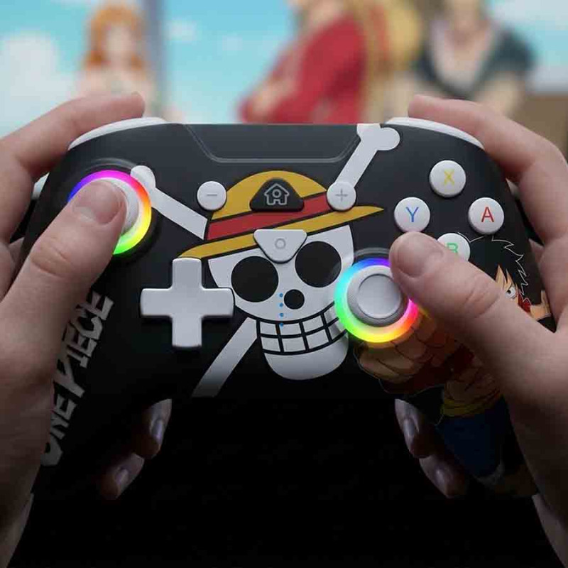 Manette Switch sans fil LED - Dragon One Piece | Subsonic