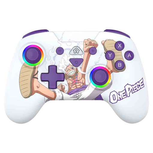 Manette Switch sans fil LED - One Piece blanche | Subsonic