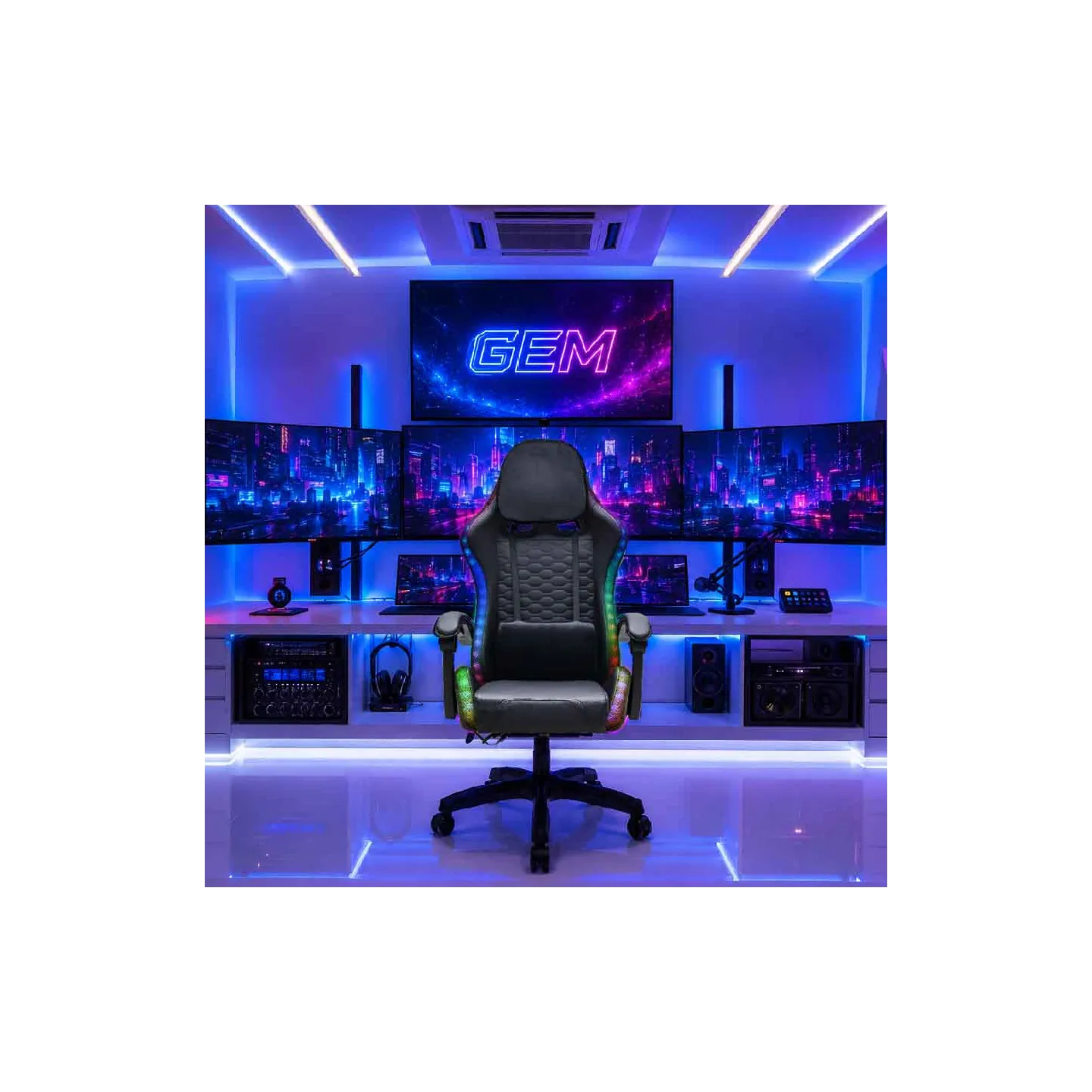 Chaise Gaming LED RGB | Subsonic