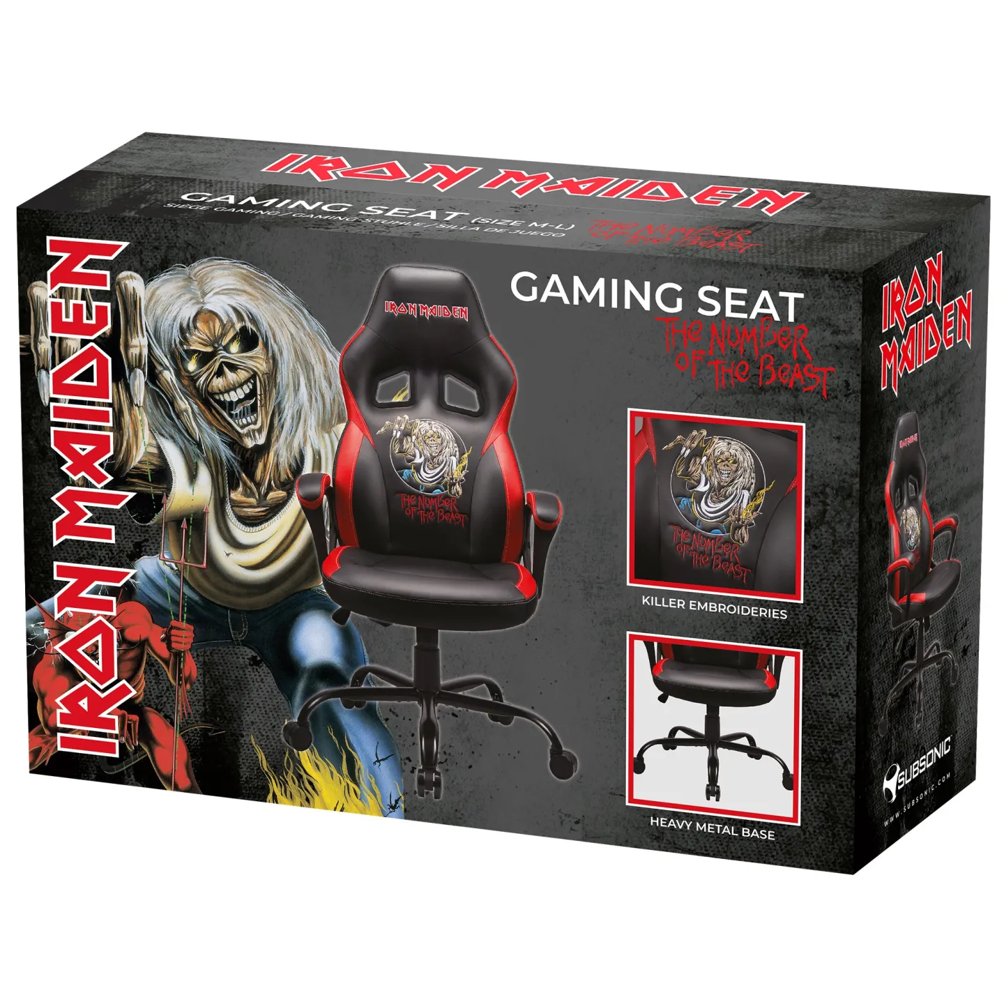 Siège gaming Iron Maiden | Subsonic