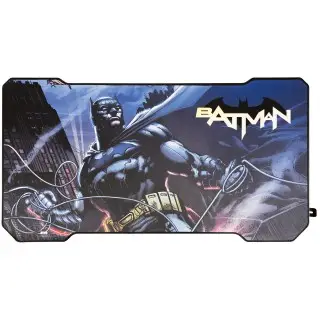 Gamer desk for Batman bedroom