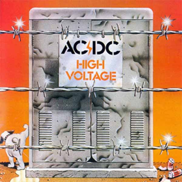 ACDC High Voltage album cover | Subsonic