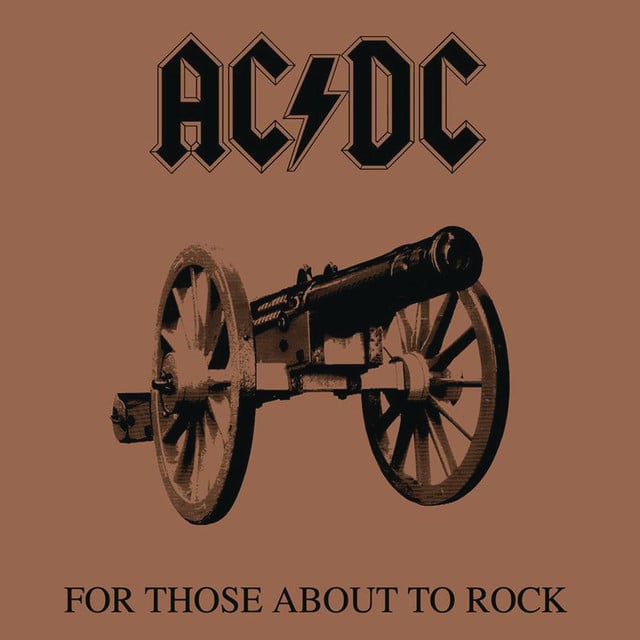 Pochette AC/DC For those about to rock | Subsonic