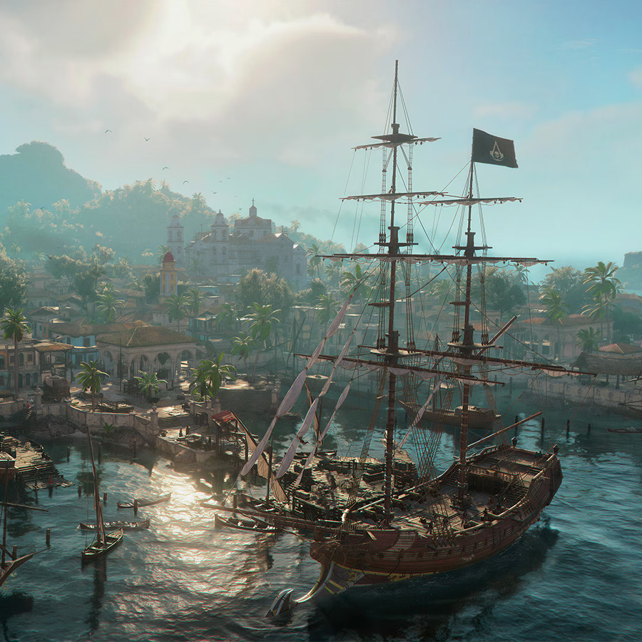 bateau naval Assassin’s Creed Black Flag Resynced gameplay bateau pirates