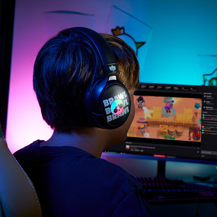 Wireless gaming headset Brawl Stars Brawl