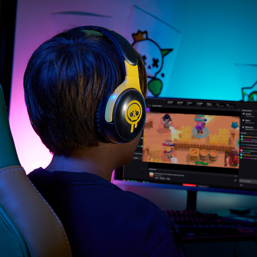 Gaming headset Brawl Stars Drippy Skull