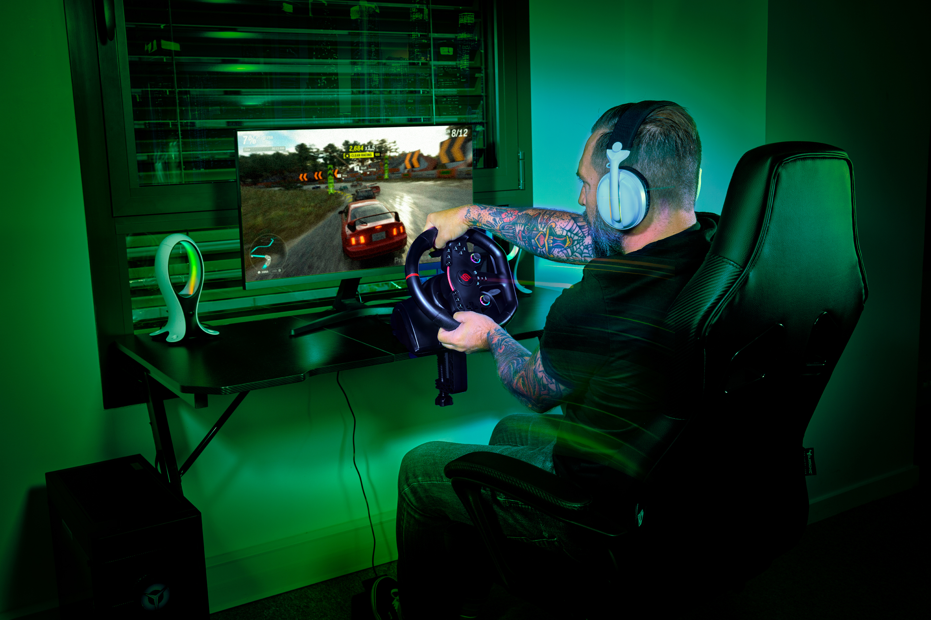 Volant Subsonic 270GT compatible Forza Horizon 6 Xbox PC