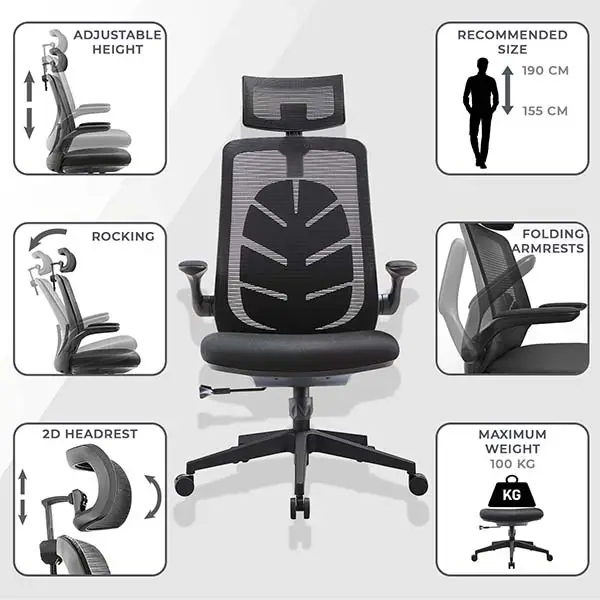 Chaise ergonomique i care leaf | Subsonic