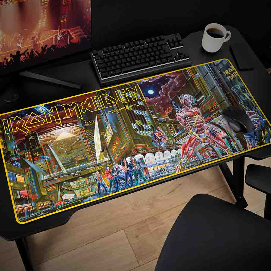 XXL Mouse Pad Iron Maiden - Somewhere In Time | Subsonic