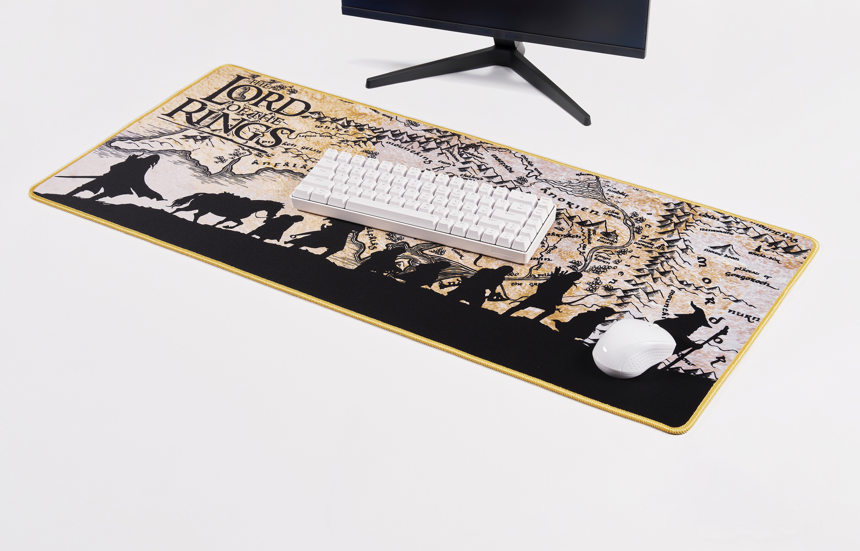 XXXXL mouse pad - Lord of the Rings desk mat