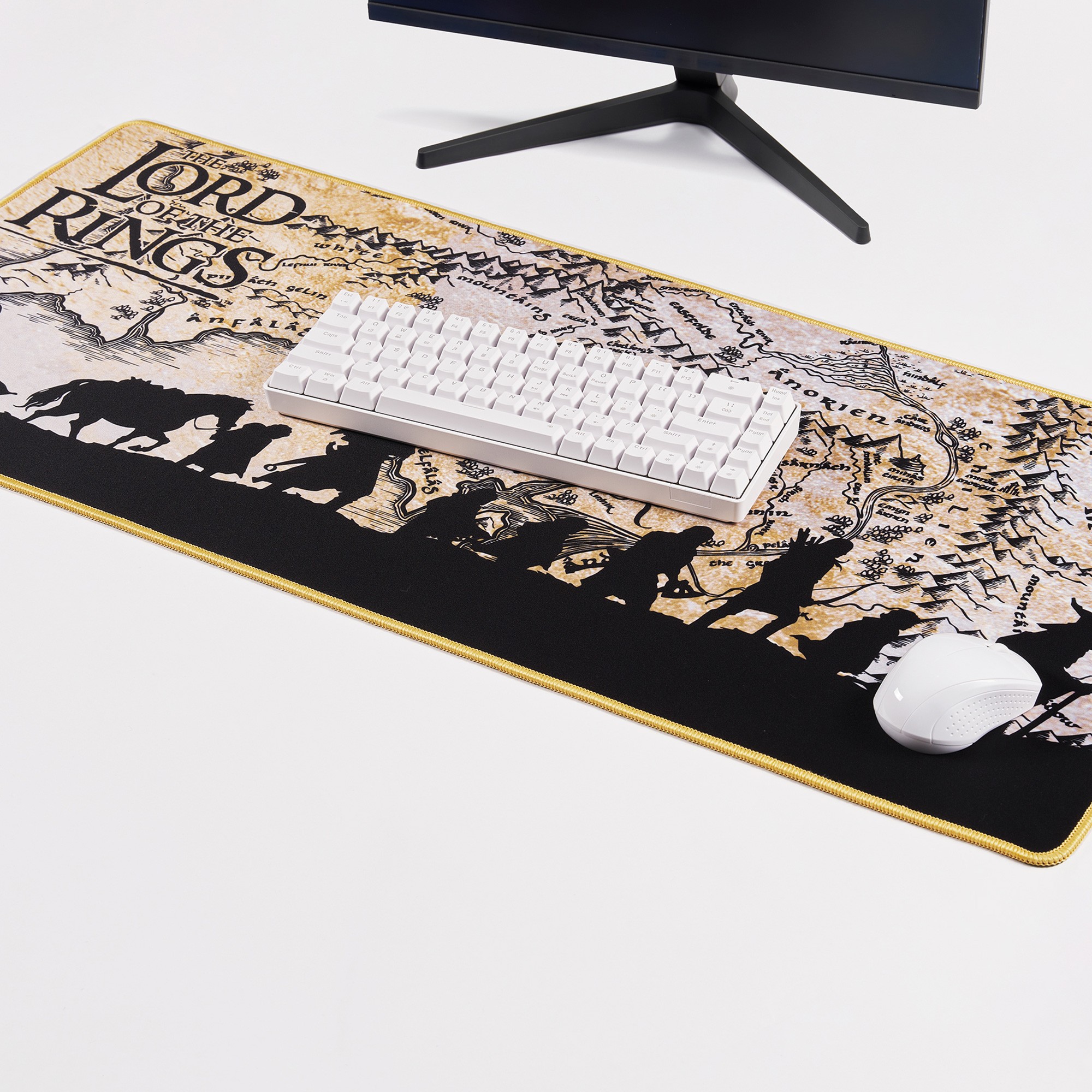 XXXXL mouse pad - Lord of the Rings desk mat