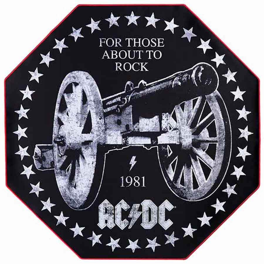 AC/DC gamer floor mat - For Those About to Rock | Subsonic
