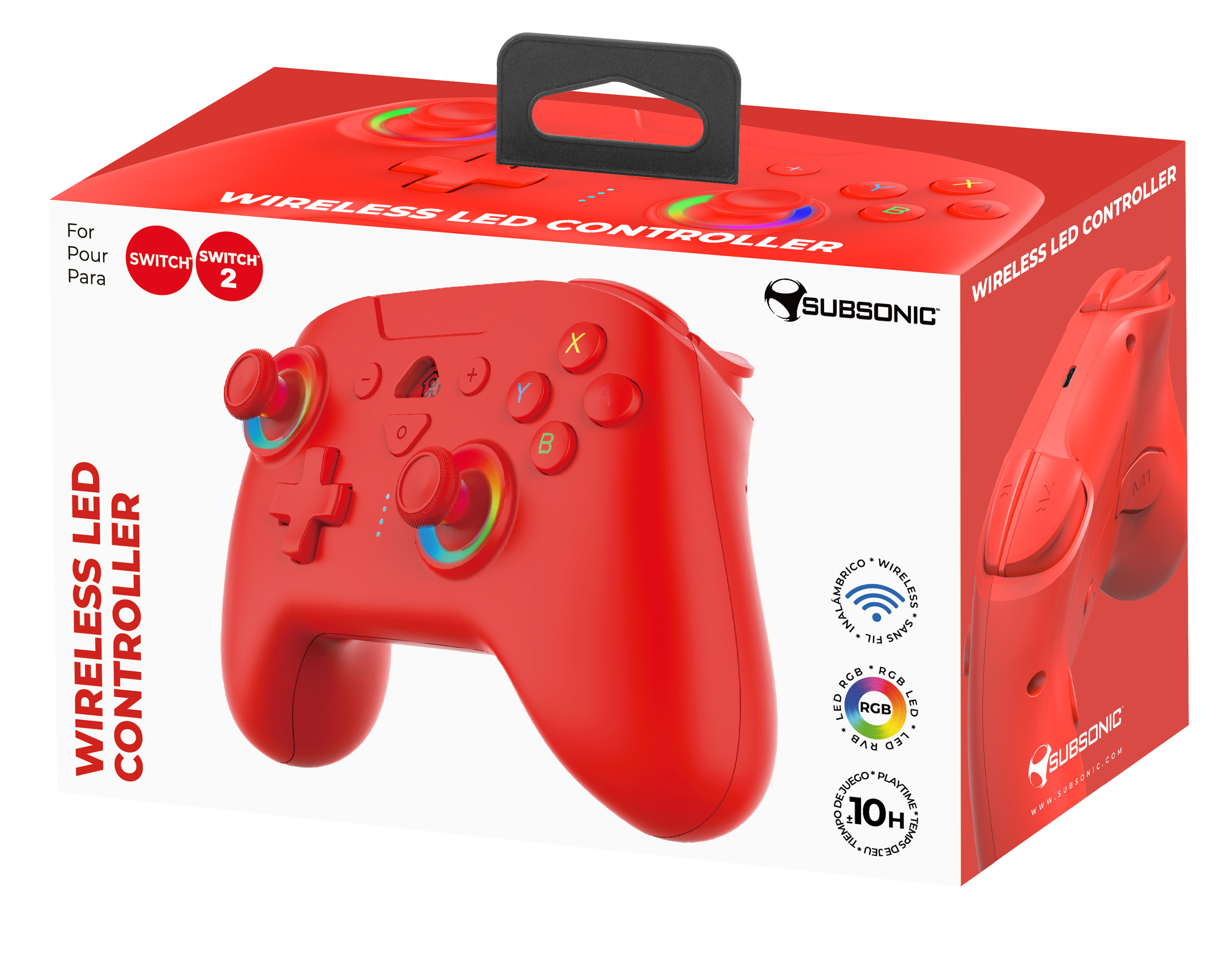 新品LED レバーレスコントローラー　pc/ps4/swich Amazon | Haute42 レバーレスアケコン 超薄型オールボタン