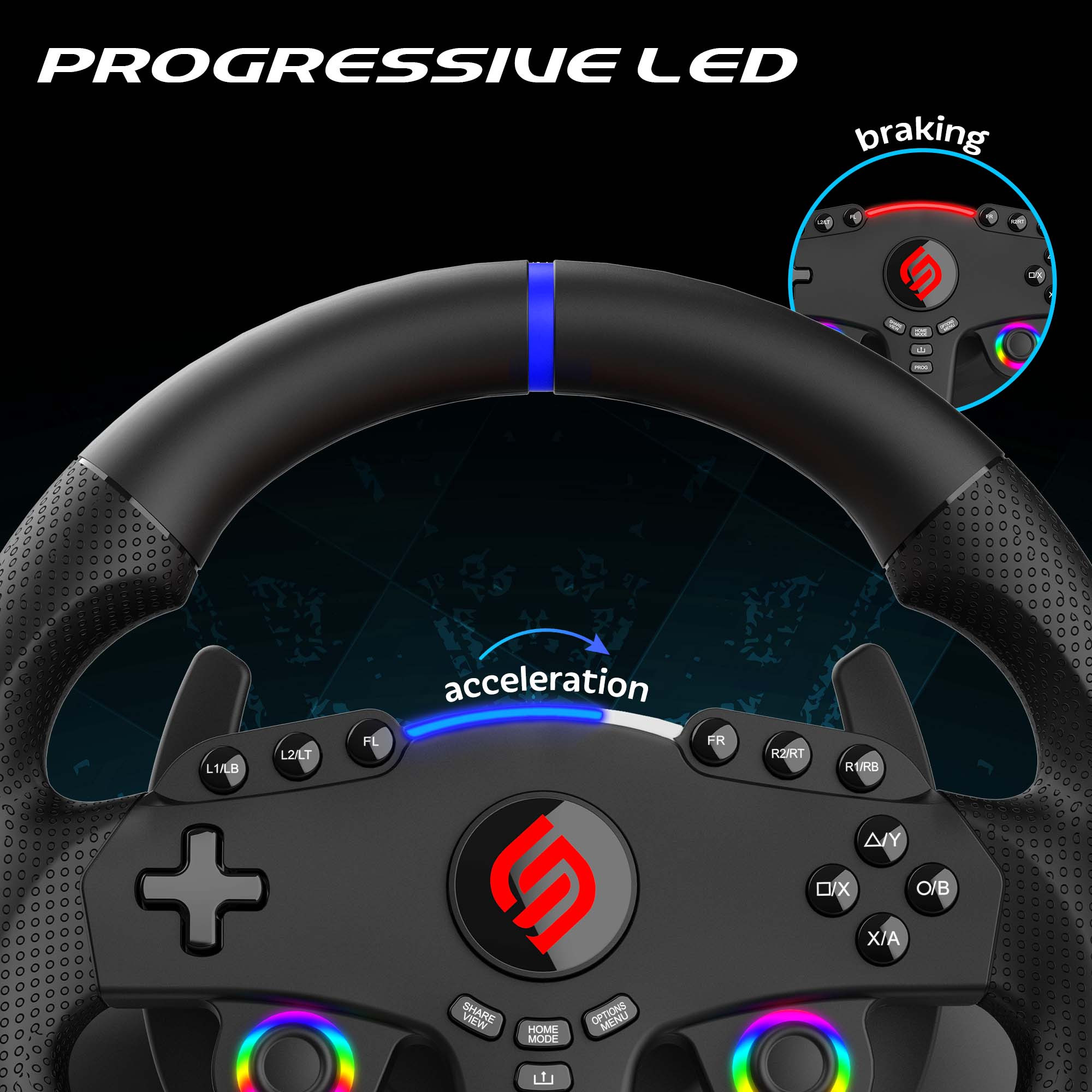 Steering wheel Superdrive 270 GT5 | Subsonic