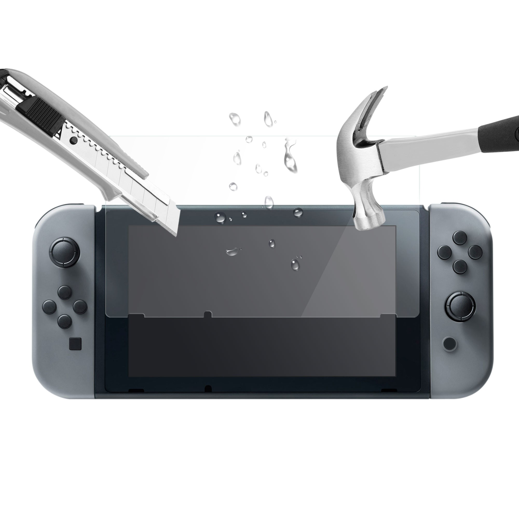 Film en verre trempé Nintendo Switch x 2 BASEUS Transparent - All4iphone